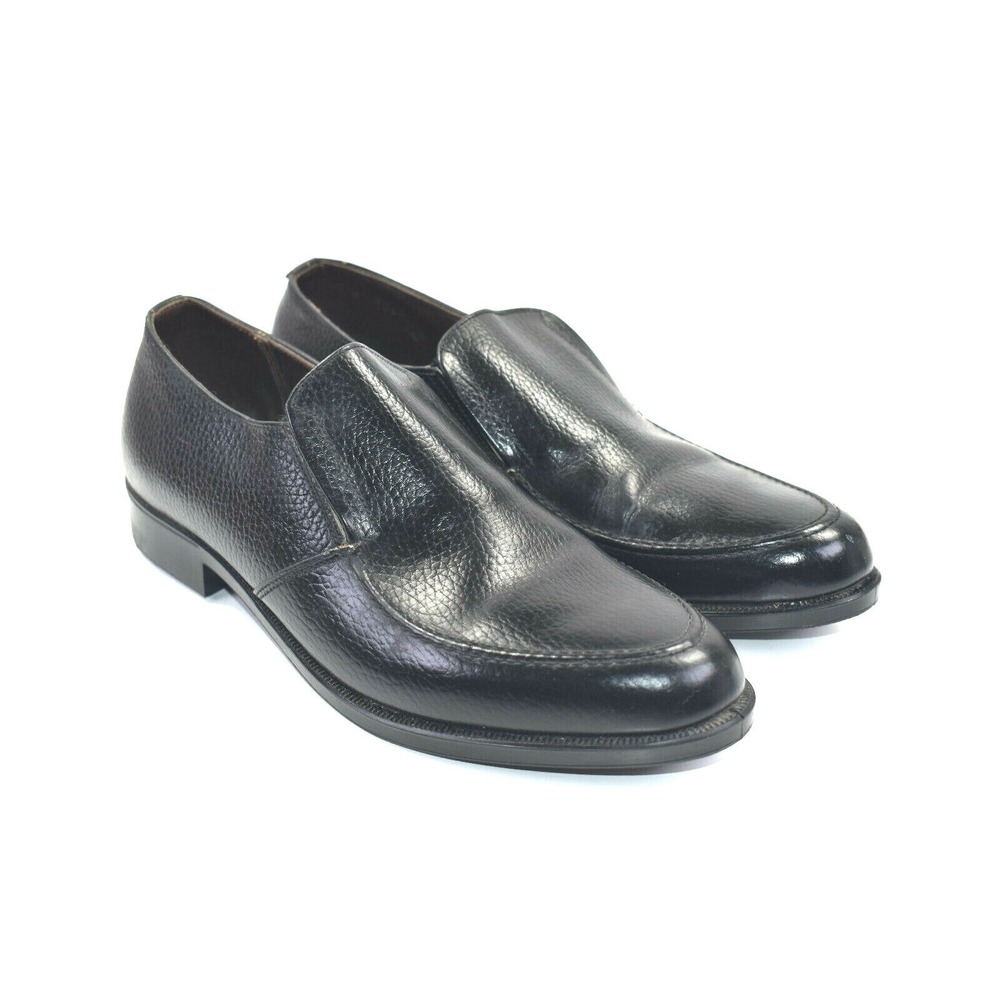Vtg Women's Young America Spiegel Black Slip On Dress Shoes Formal Size 7 D